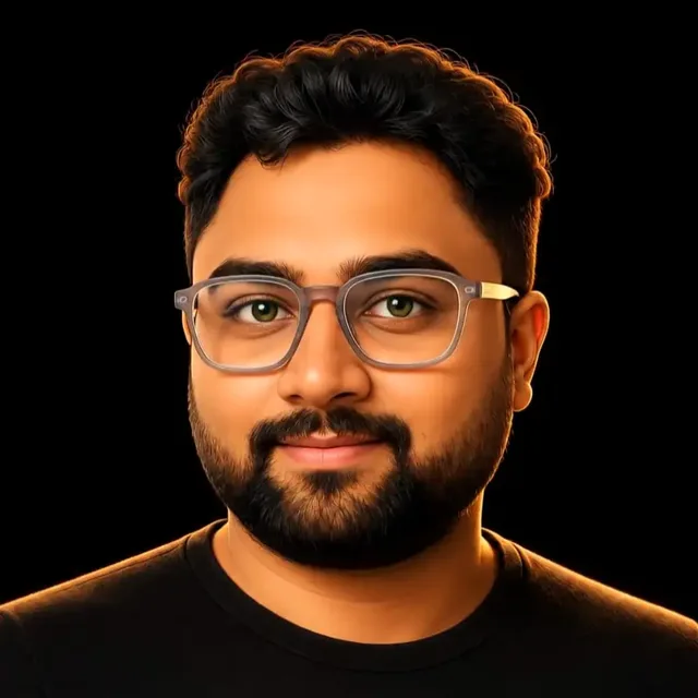 Romil's interactive illustrated portrait