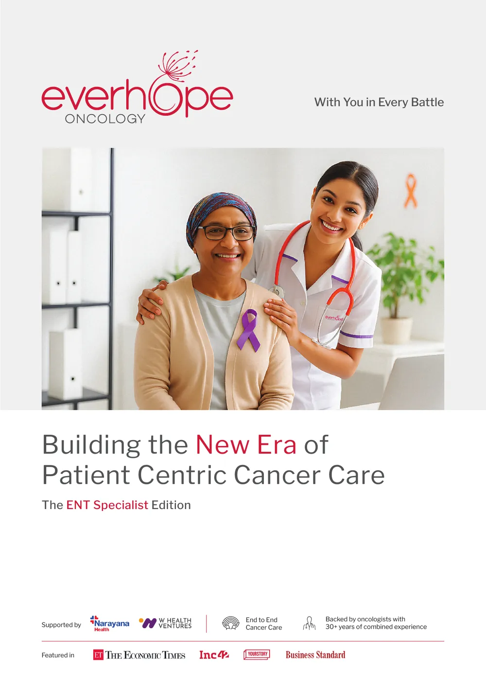 Cover: Building the New Era of Patient Centric Cancer Care, the ENT Specialist Edition