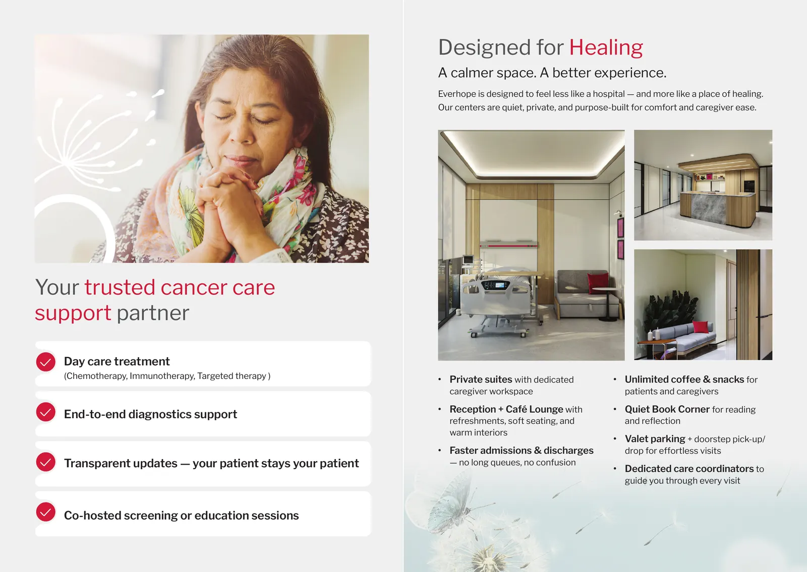 Spread: Your trusted cancer care support partner, designed for healing