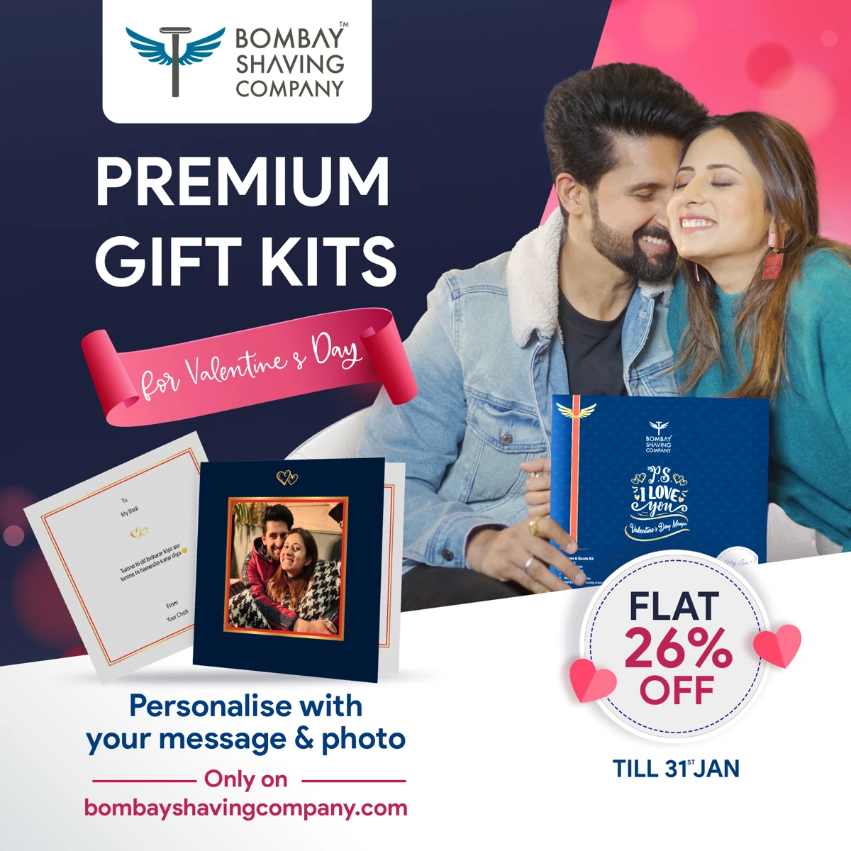 Not Your Usual Couple Valentine campaign with Ravi Dubey and Sargun Mehta